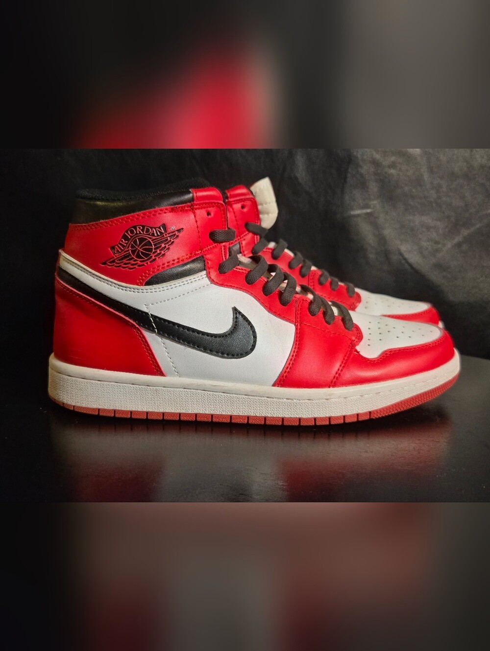 Nike Air Jordan 1 Chicago High OG White Red Black